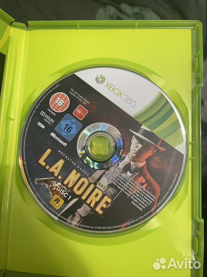 Игра L.A. Noire на Xbox 360