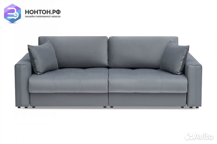 Диван тик-так Монарх темно-серый