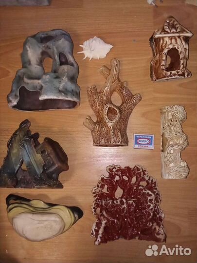 Декорации, грунт, нагреватель