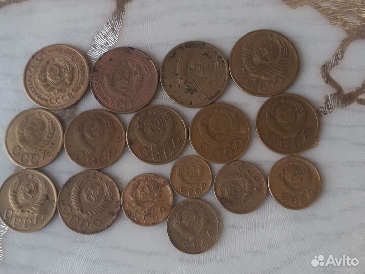 Копейки СССР 5 к. 1930г. Брак