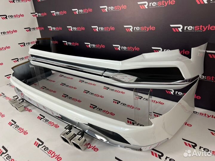 Обвес Lexus LX570 с 16 Modellista 2 выхлопа D1794