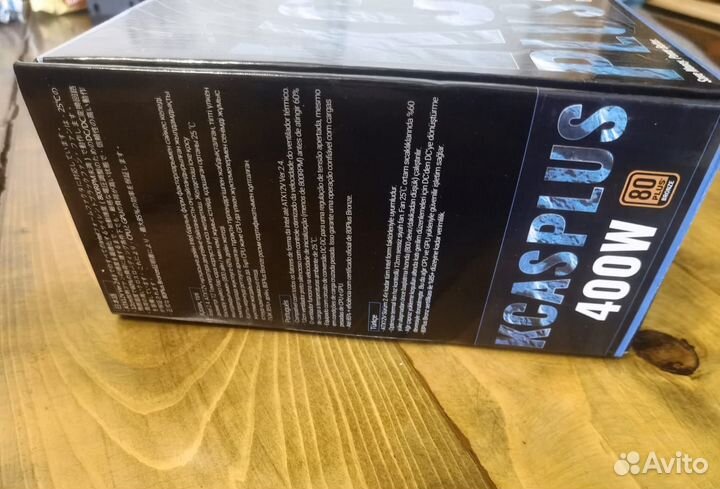 Блок питания AeroCool kcas plus 400W черный