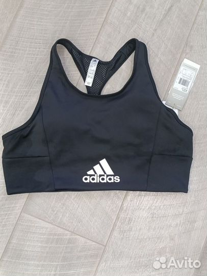 Спортивный топ adidas 48/L новый