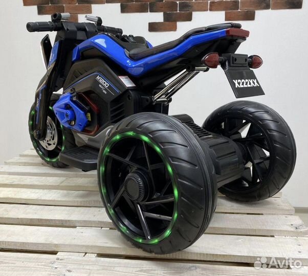 Электромобиль детский трицикл x222xx