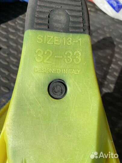 Ласты для плавания детские 32-33 р