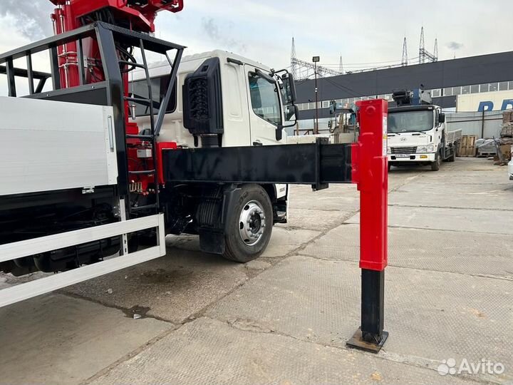 Hino 500 (Ranger) с КМУ, 2014