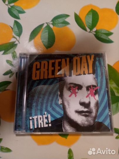 Диски green day (uno, dos, tre)