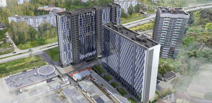 3-к. квартира, 70,1 м², 10/21 эт.
