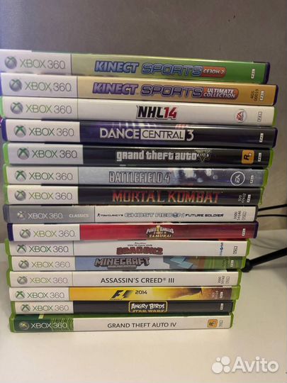 Игровые диски Xbox 360