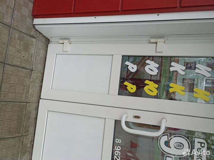 Пластиковые двери пвх бу