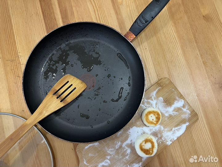 Сковорода tefal 28 см с крышкой