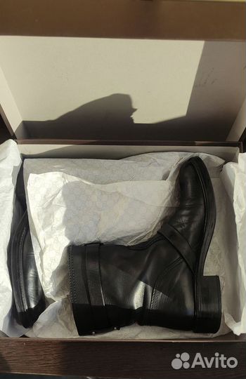 Ботинки сапоги gucci женские