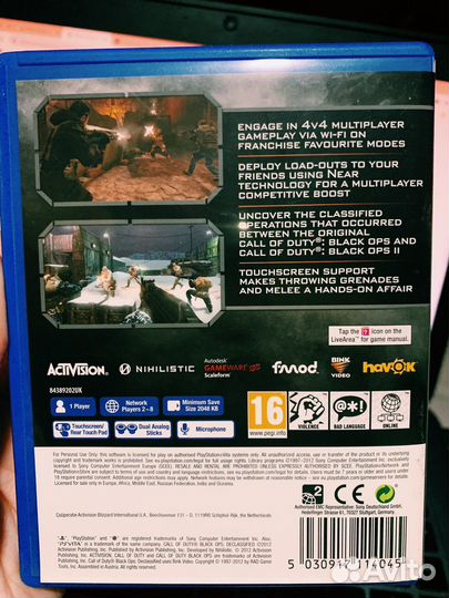 PS Vita - Call of Duty Black Ops: Declassified