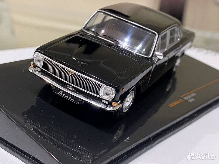Модель автомобиля Волга 1:43