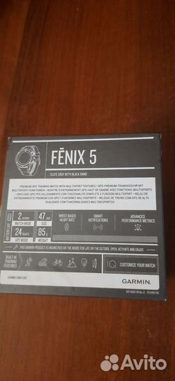 Часы garmin fenix 5