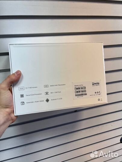 Планшет umiio a19 pro 6/128Gb