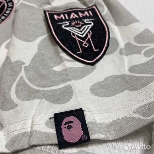 Футболка Bape inter miami белая