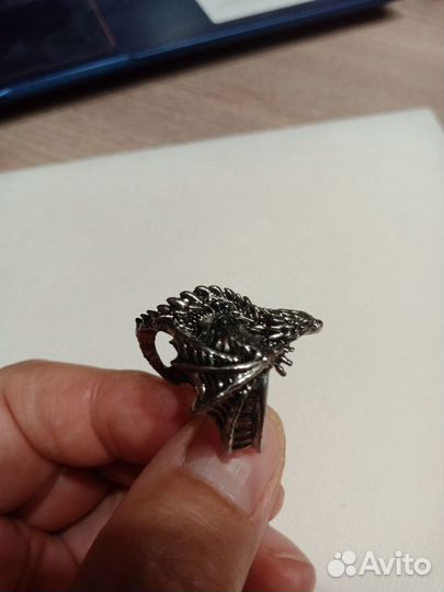 Кольцо дракон 18 мм