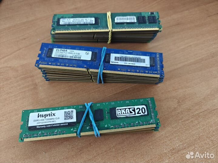 Оперативная память DDR до DDR4 (update 14.05.24)