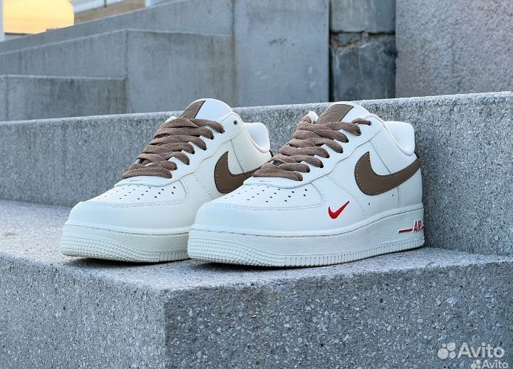 Кроссовки мужские Nike Air Force 1 Yohood Rice