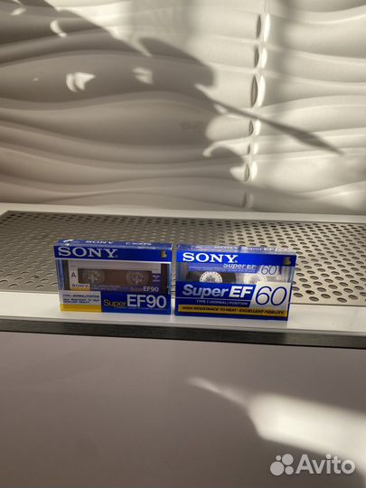 Аудио кассеты sony EF90, EF60 (Запечатанные )
