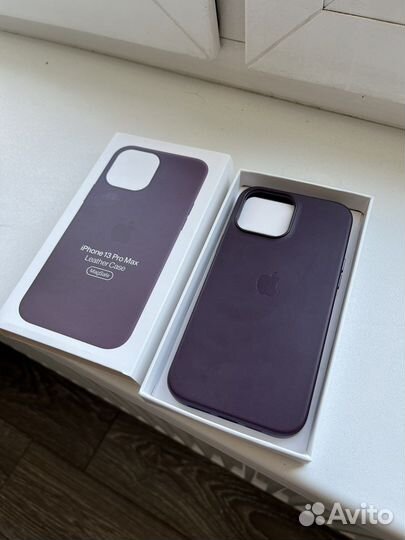Кожанный чехол iPhone 13 ProMax