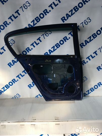 Дверь задняя левая opel astra H 1.6 мт хетчбек
