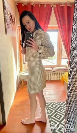 Костюм твид р.44-46 новый