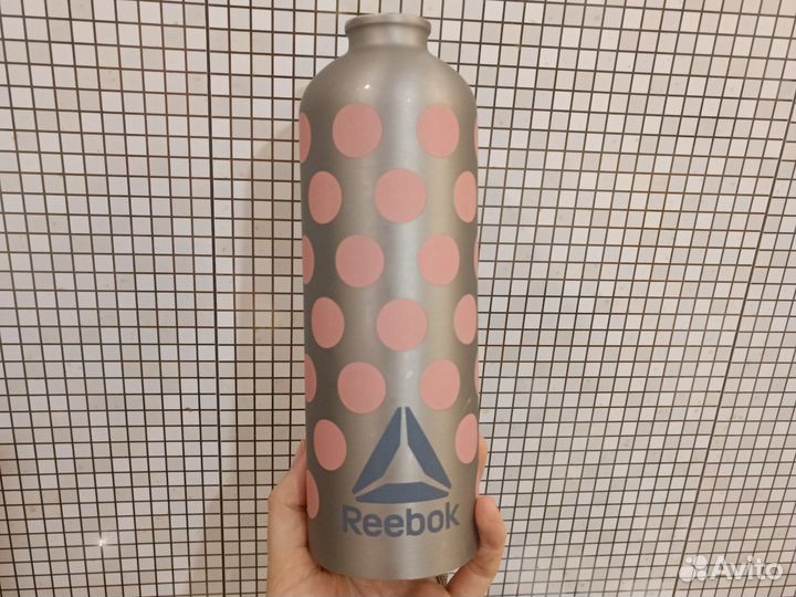 Reebok бутылка для воды спортивная, металл