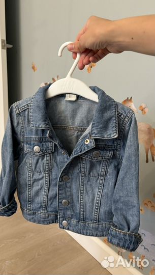 Джинсовка / джинсовая куртка h&m 92