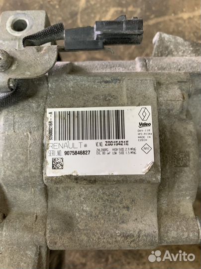 Компрессор кондиционера Renault Sandero Stepway 2