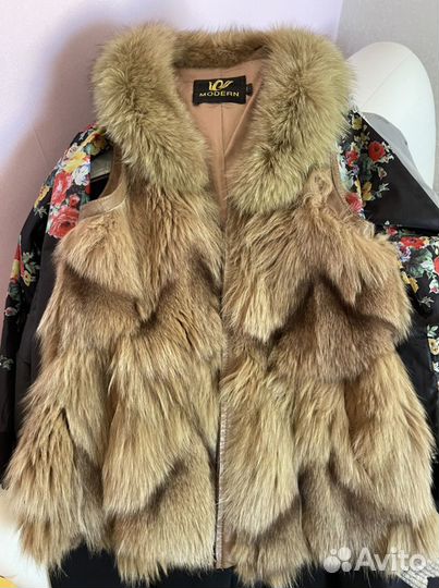 Жилетка меховая натуральная