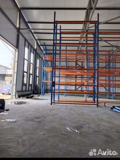 Стеллажи фронтальные для склада