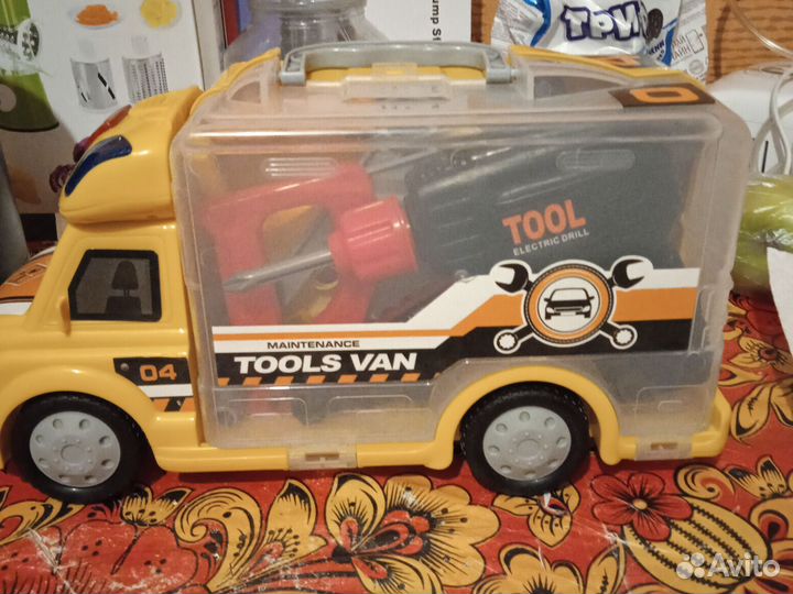 Игрушка машина техпомощь