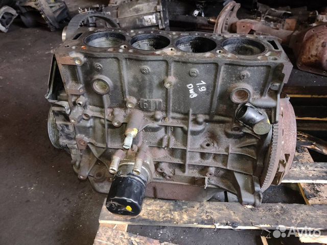 Блок двигателя в сборе WJZ 1.9 Ситроен Берлинго