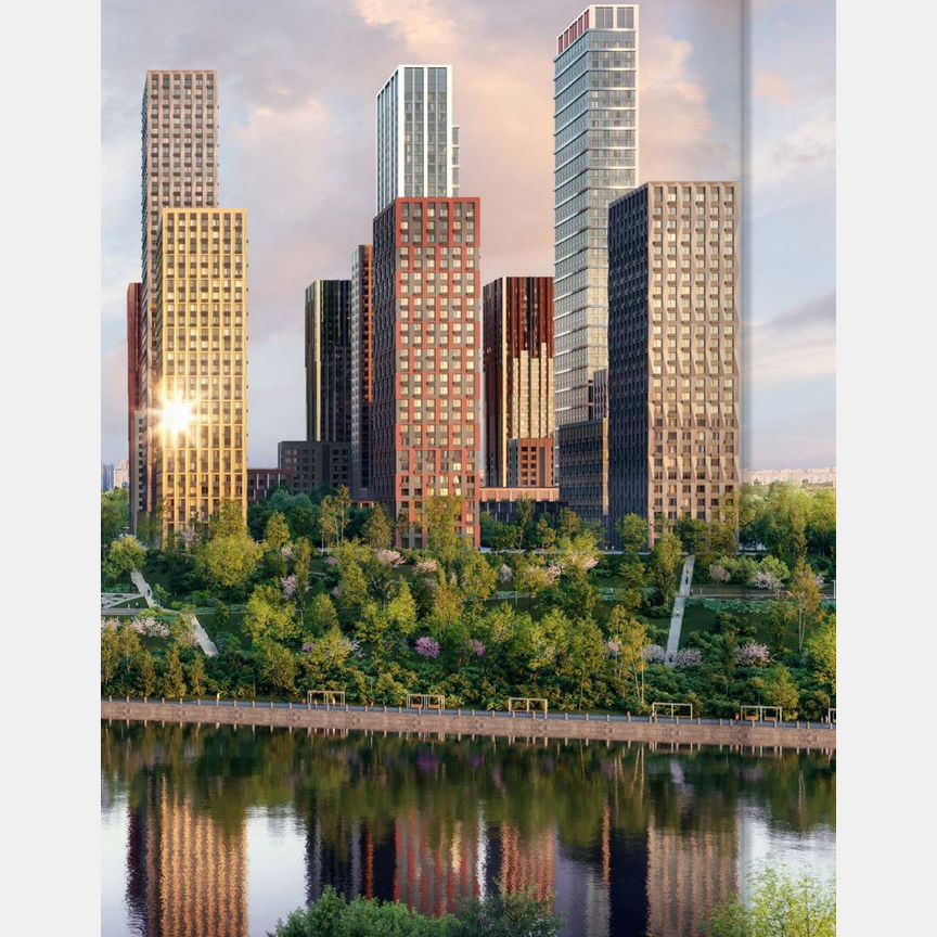 2-к. квартира, 53,2 м², 14/52 эт.