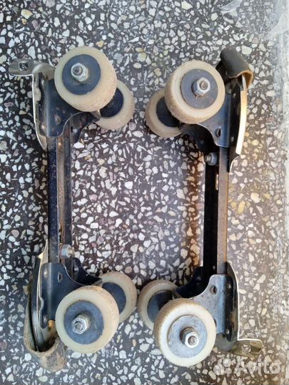 Роликовые коньки детские раздвижные СССР