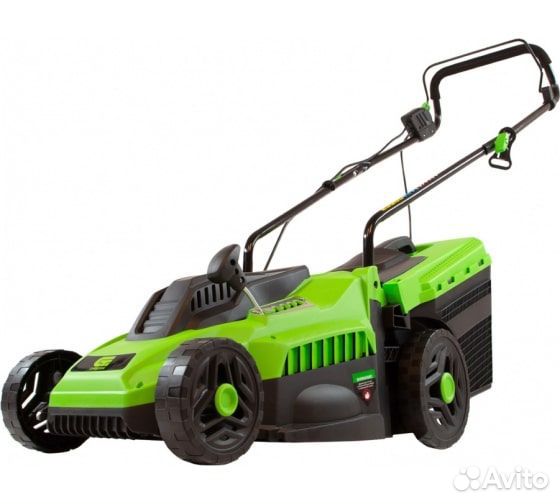 Электрическая газонокосилка сибртех L1500