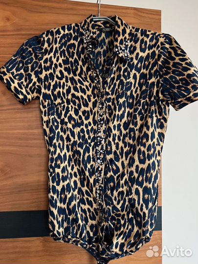 Рубашка Боди с камнями