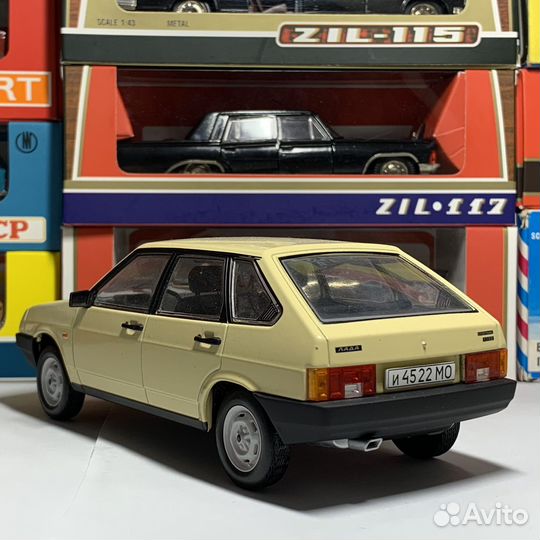 Модель Ваз 2109 hachette ашет 1:24