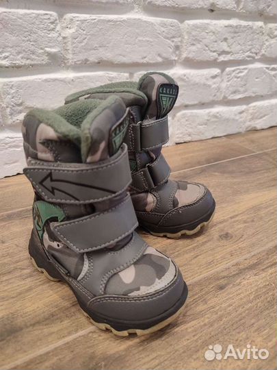 Сапоги на мальчика зима Kakadu 23р