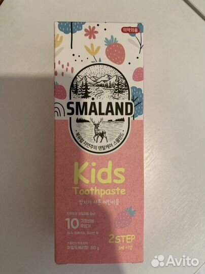 Детская зубная паста