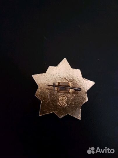 Значок воин-спортсмен ll