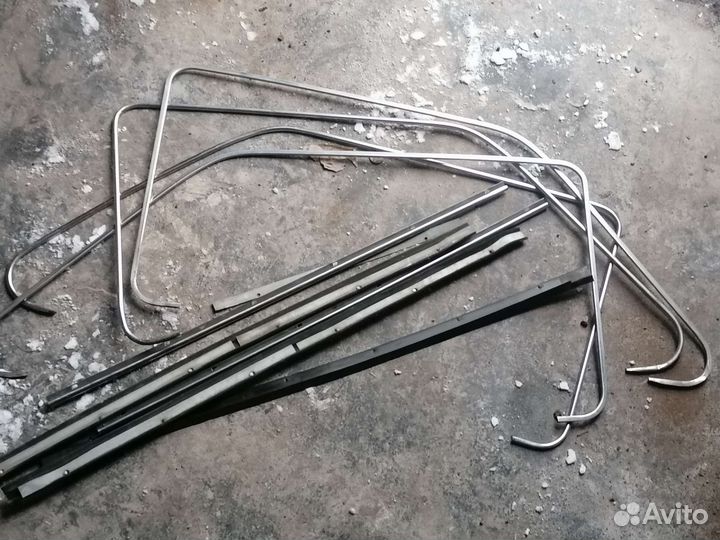 Хромовые вставки нива