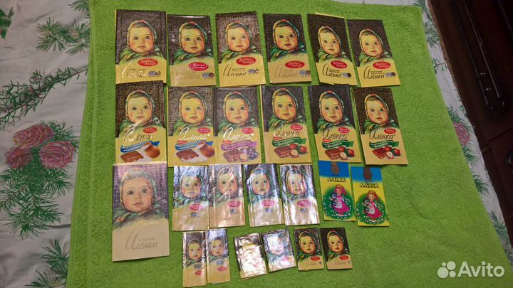 Этикетки от шоколада и напитков СССР