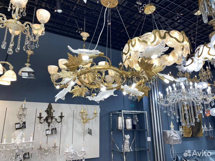 Люстра ручной работы
