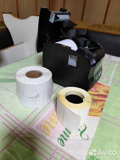 Xprinter xp 365b + втулка + пакеты