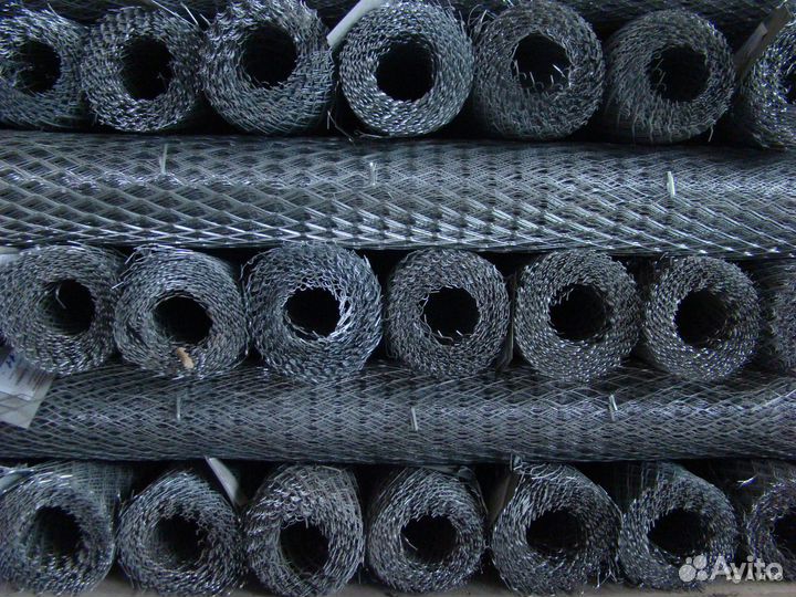 Просечно-вытяжная сетка металлическая