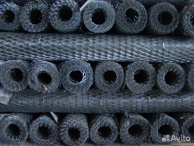 Просечно-вытяжная сетка металлическая