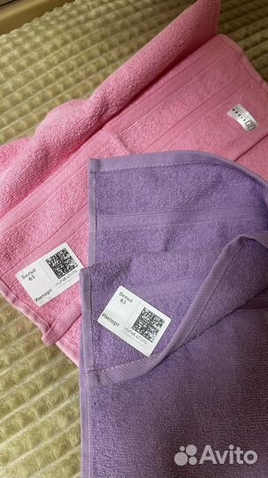 Полотенца 2 шт новые